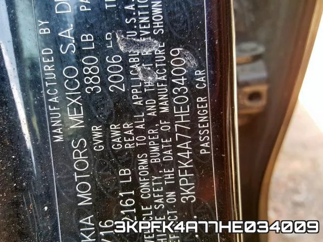 3KPFK4A77HE034009 фото 2