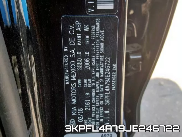 3KPFL4A79JE246722 фото 2