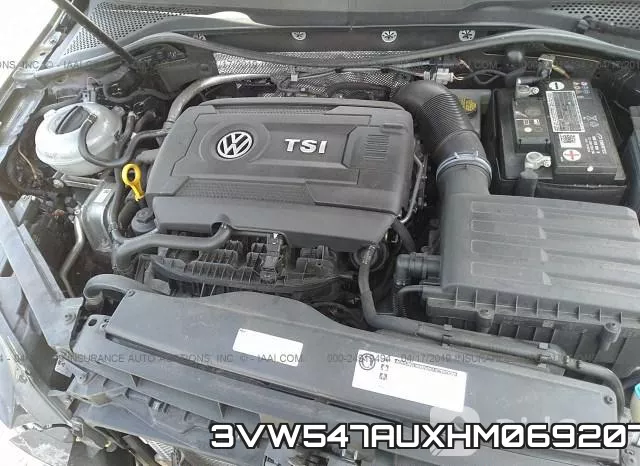 3VW547AUXHM069207 фото 2