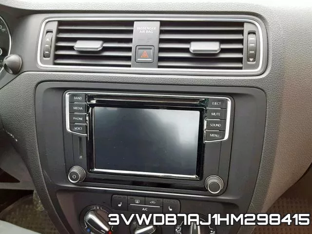 3VWDB7AJ1HM298415 фото 10