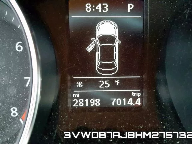 3VWDB7AJ8HM275732 фото 9