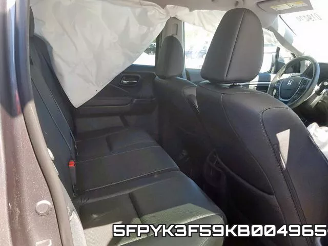 5FPYK3F59KB004965 фото 7