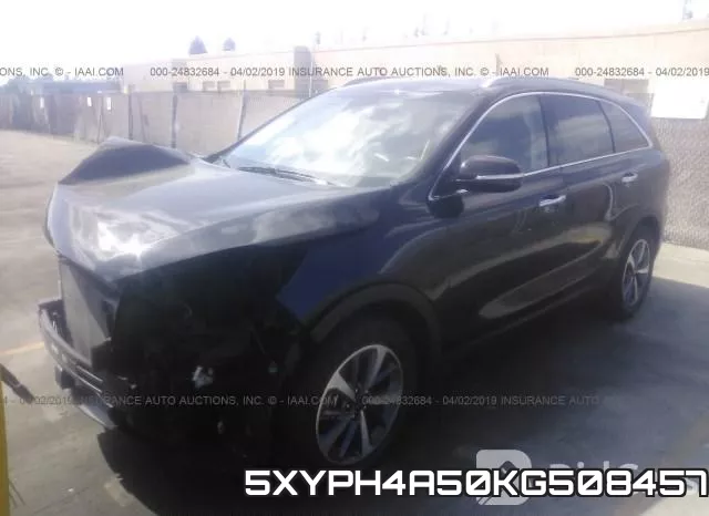 5XYPH4A50KG508457 фото 3