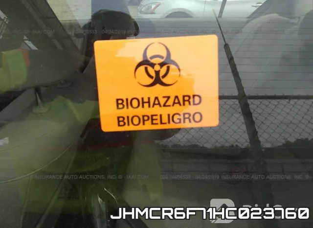 JHMCR6F71HC023760 фото 9
