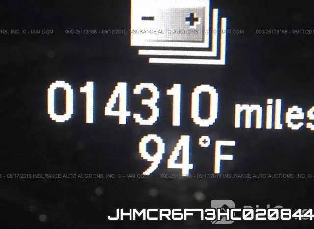 JHMCR6F73HC020844 фото 8