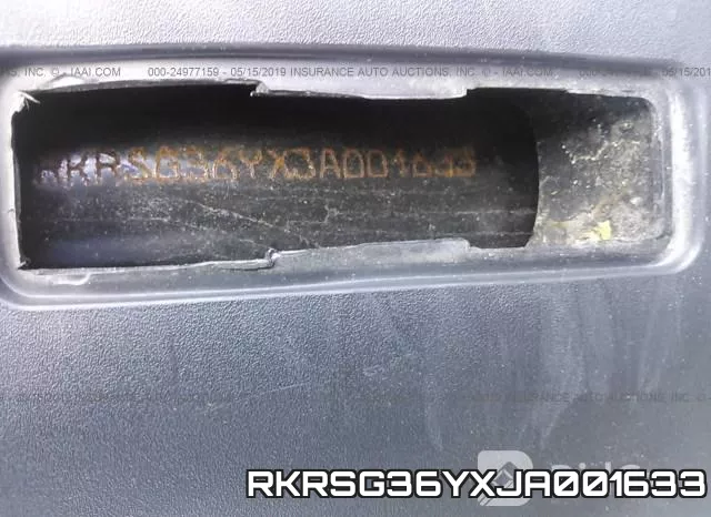 RKRSG36YXJA001633 фото 2