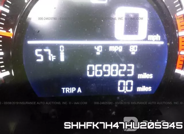SHHFK7H47HU205945 фото 8