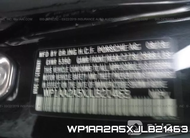 WP1AA2A5XJLB21463 фото 10