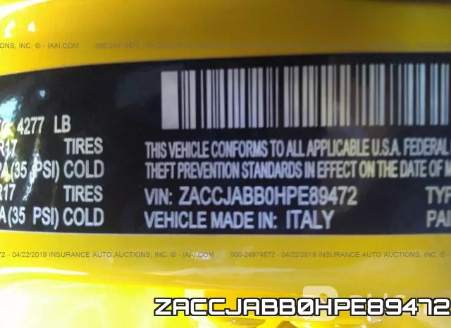 ZACCJABB0HPE89472 фото 10