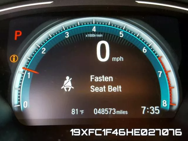 19XFC1F46HE027076 фото 9