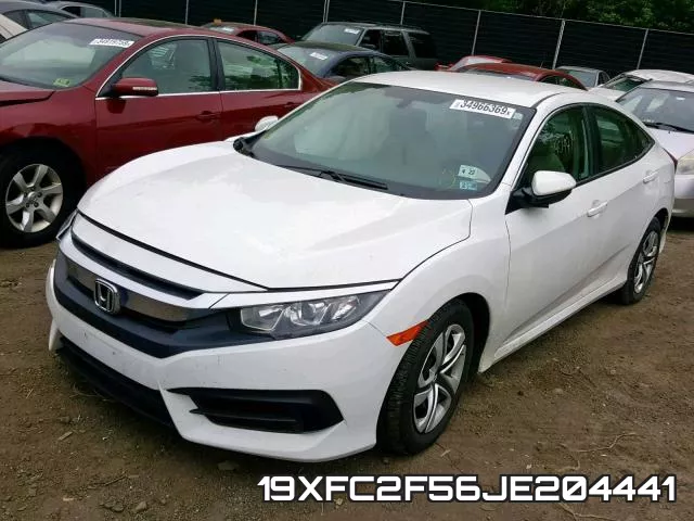 19XFC2F56JE204441 фото 3