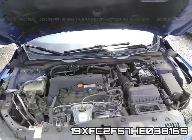 19XFC2F57HE038165 фото 2
