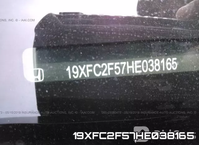 19XFC2F57HE038165 фото 10
