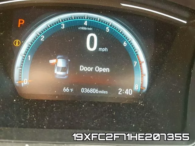 19XFC2F71HE207355 фото 9