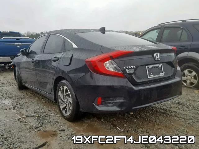 19XFC2F74JE043220 фото 4