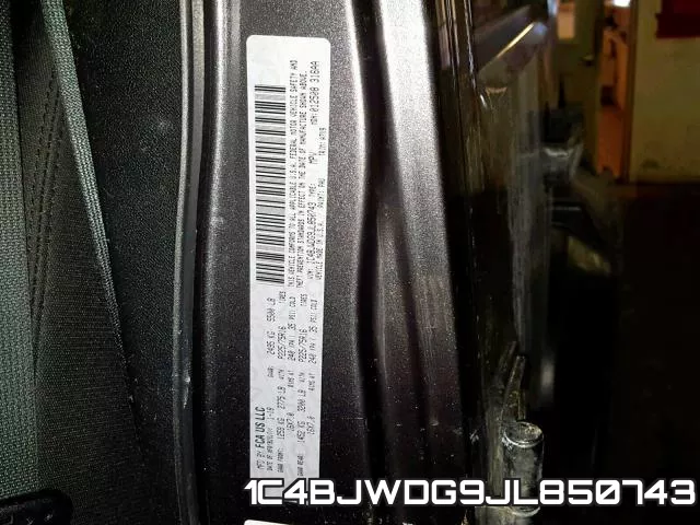 1C4BJWDG9JL850743 фото 2