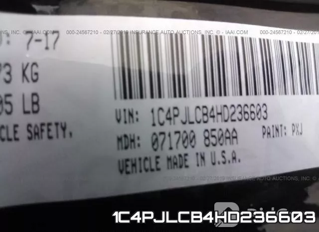 1C4PJLCB4HD236603 фото 10