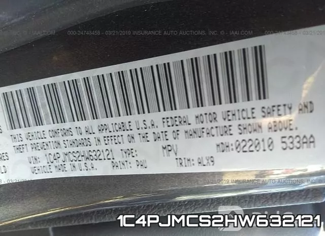 1C4PJMCS2HW632121 фото 10