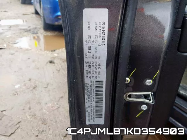 1C4PJMLB7KD354903 фото 2