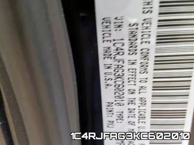 1C4RJFAG3KC602010 фото 2