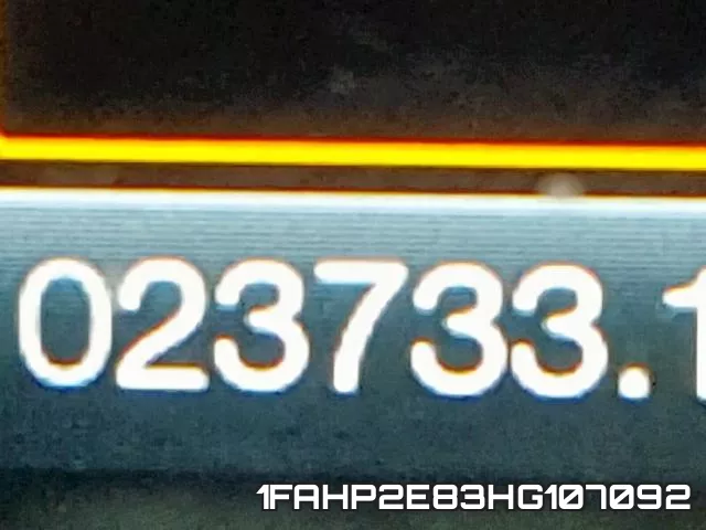 1FAHP2E83HG107092 фото 9