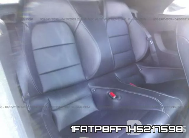 1FATP8FF7H5217598 фото 9
