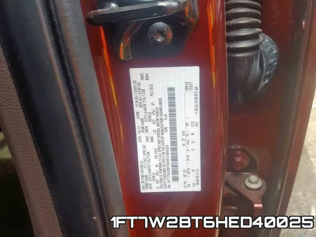 1FT7W2BT6HED40025 фото 2