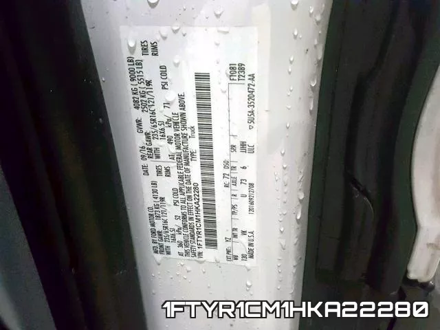 1FTYR1CM1HKA22280 фото 2