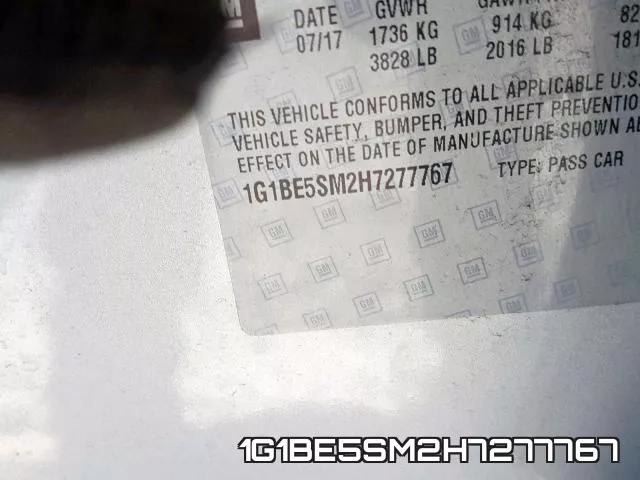 1G1BE5SM2H7277767 фото 2