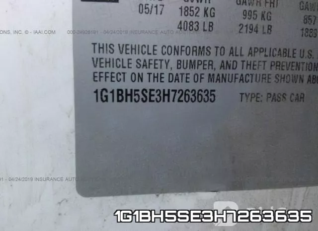 1G1BH5SE3H7263635 фото 10