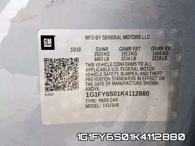 1G1FY6S01K4112880 фото 2