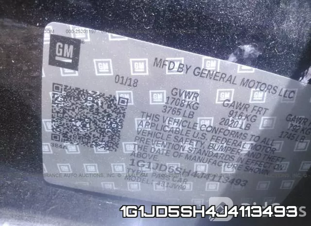 1G1JD5SH4J4113493 фото 10