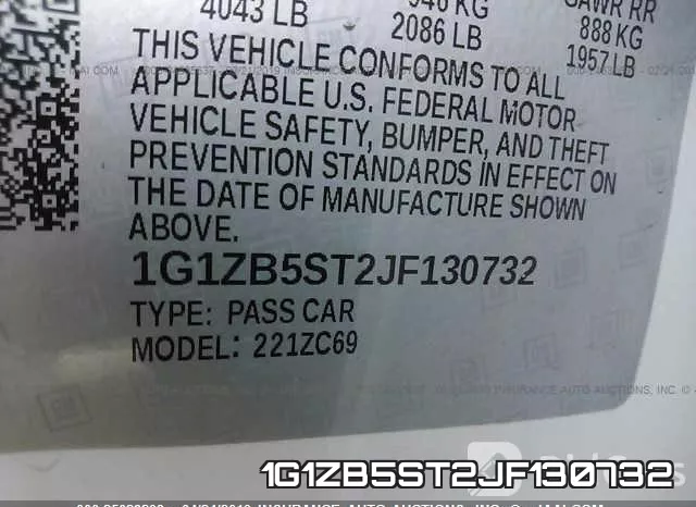 1G1ZB5ST2JF130732 фото 10