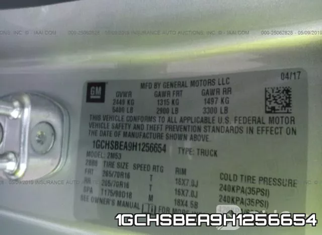 1GCHSBEA9H1256654 фото 10