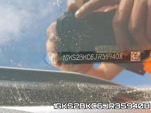 1GKS2BKC6JR359408 фото 2