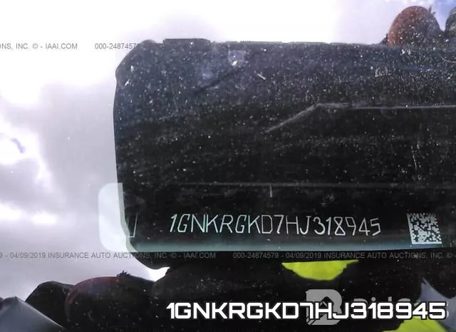1GNKRGKD7HJ318945 фото 10