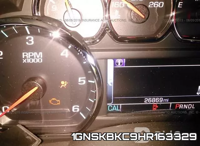 1GNSKBKC9HR163329 фото 8