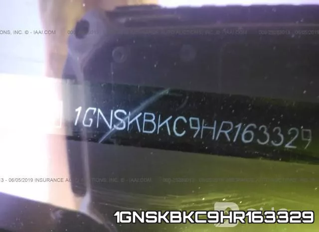 1GNSKBKC9HR163329 фото 10