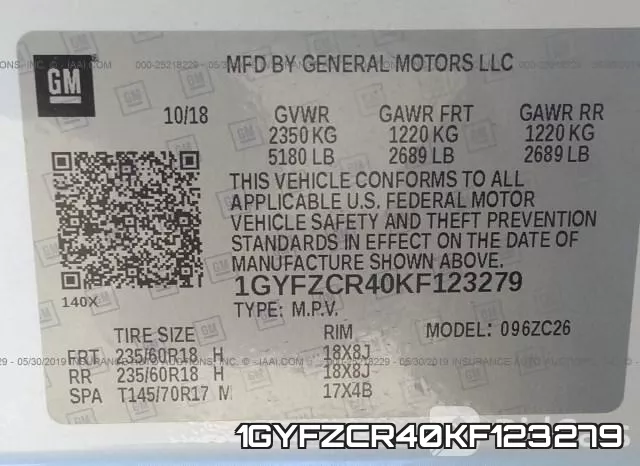 1GYFZCR40KF123279 фото 10