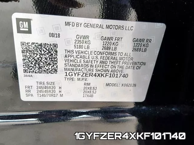 1GYFZER4XKF101740 фото 2