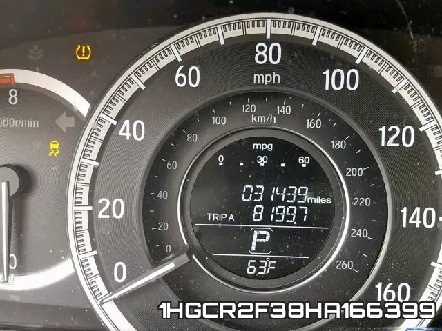 1HGCR2F38HA166399 фото 9