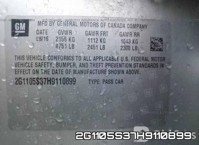 2G1105S37H9110899 фото 10