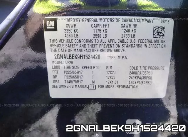 2GNALBEK9H1524420 фото 10