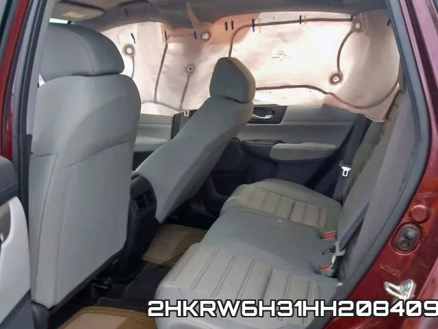 2HKRW6H31HH208409 фото 7
