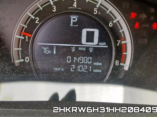 2HKRW6H31HH208409 фото 9