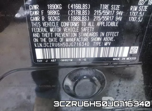 3CZRU6H50JG716340 фото 10
