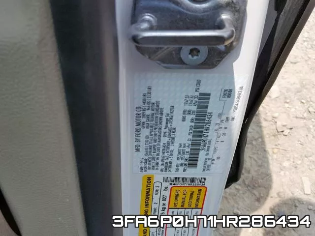 3FA6P0H71HR286434 фото 2