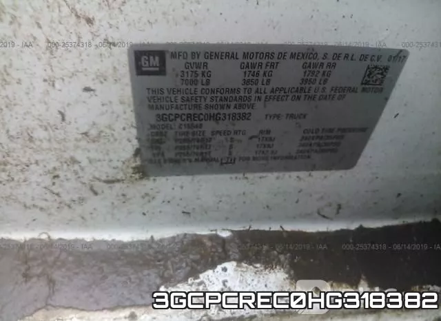 3GCPCREC0HG318382 фото 10