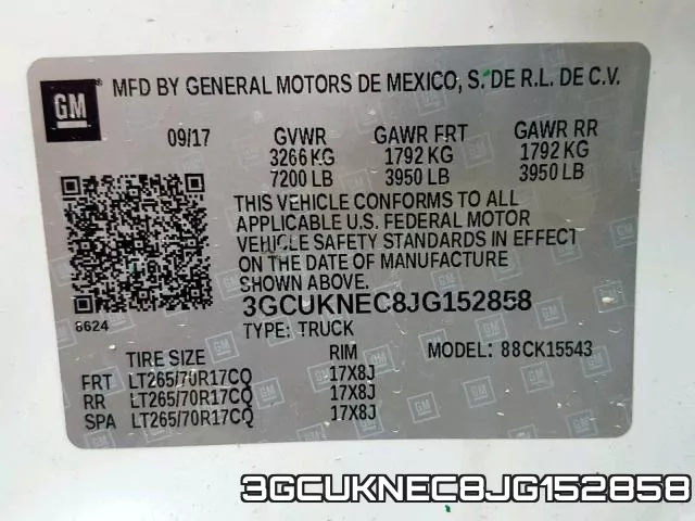 3GCUKNEC8JG152858 фото 2