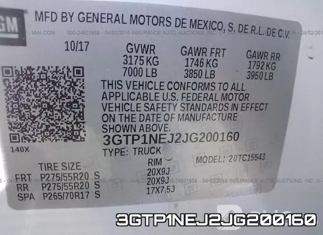 3GTP1NEJ2JG200160 фото 10